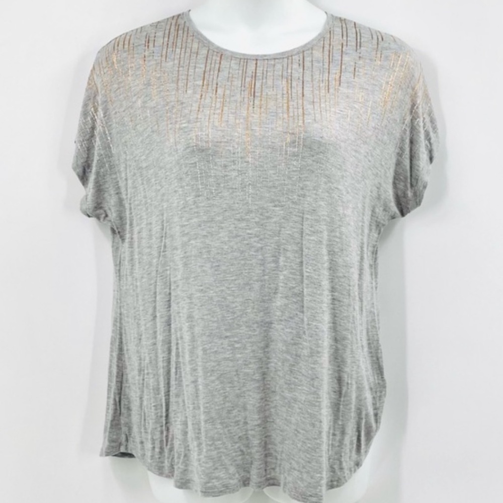 APT 9 Blouse Short Sleeve Tshirt Top 0133